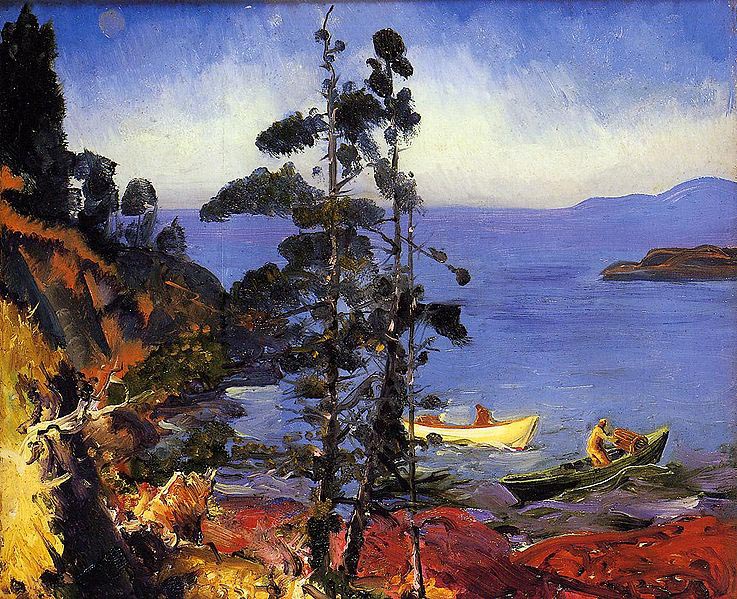 George Wesley Bellows Evening Blue